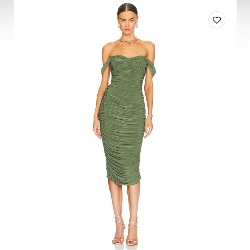 Norma Kamali Walter Midi Dress